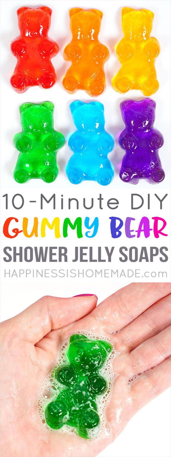 Bath Jellies, Shower Jellies Diy, Jelly Soap, Soap Tutorial, Easter Gift, Easter Crafts, Kids Crafts, Soap Recipes, Home Made Soap,