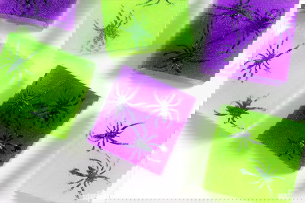 Creepy Crawly Spider Soap Jellies
