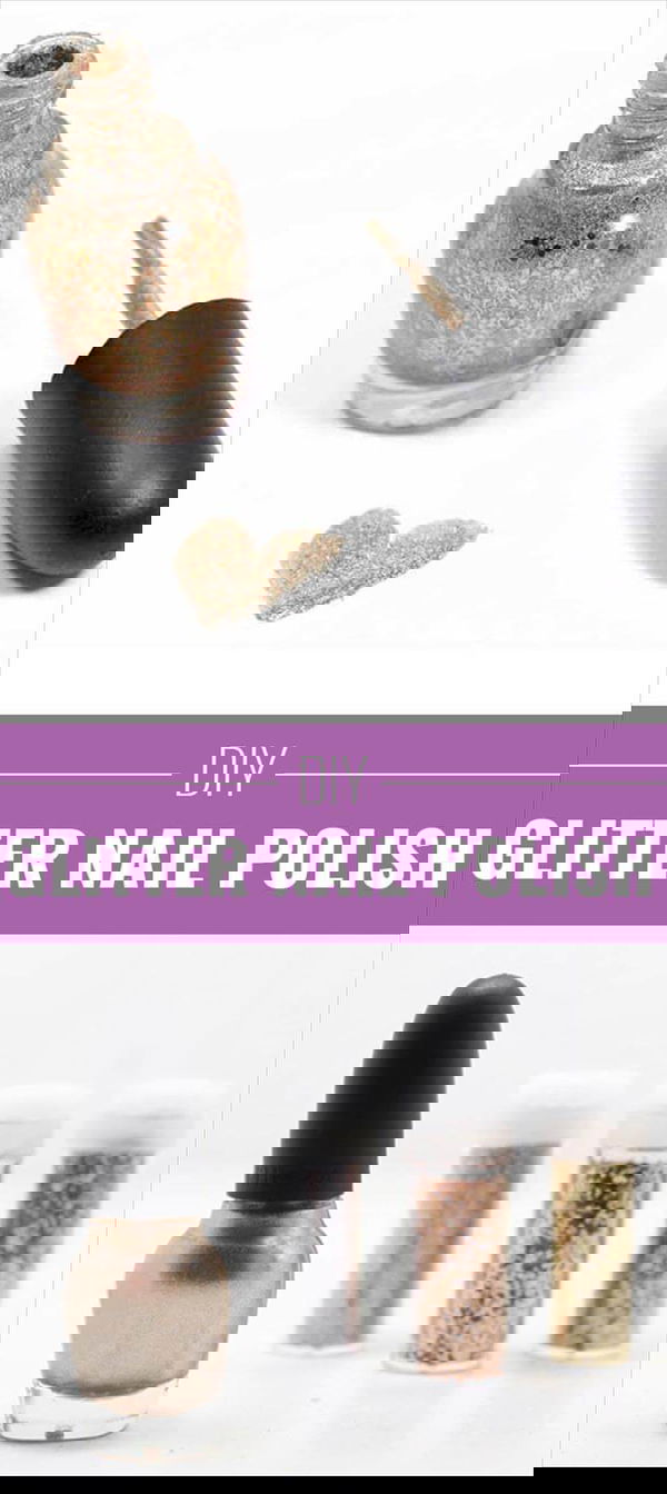 Cool DIY Crafts Made With Glitter - Sparkly, Creative Projects and Ideas for the Bedroom, Diy Nails, Nail Art Diy, Beauty Nails, Diy Beauty, Beauty Tricks, Beauty Secrets, Polish Nails, Gold Glitter Nail Polish, Sparkly Nails, Diy Nail Polish, Glitter Nail Polish, Diy Nail Designs, Birthday Crafts, Love Nails, Pretty Nails, Crafty Projects, Girly Stuff, Kid Stuff, #glitter #glitternails #beauty #diy #diynaildesigns #diynails #nailart #nails #nailpolish #nailstagram #naildesigns #nailartdesigns #fashion #fashiontrends #fashionable #trendy #trendsetter #affordable #affordablefashion #newyearseve #newyears #newyearsnails #colorstreet #colorstreetnails #beautynails #beautytips #beautyhacks #beautysecrets #manicure #pedicure #manicureideas, Imbre Nails Snow Nails Gray Nails Black Ombre Nails Cute Gel Nails Shiny Nails Nails 2016 Nice Nails Nail Polishes