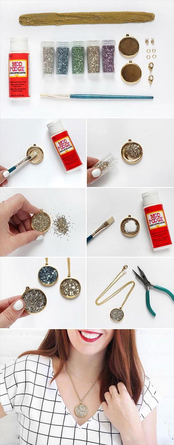 10 Sparkly, Glittery DIY Crafts For Glitter Lovers