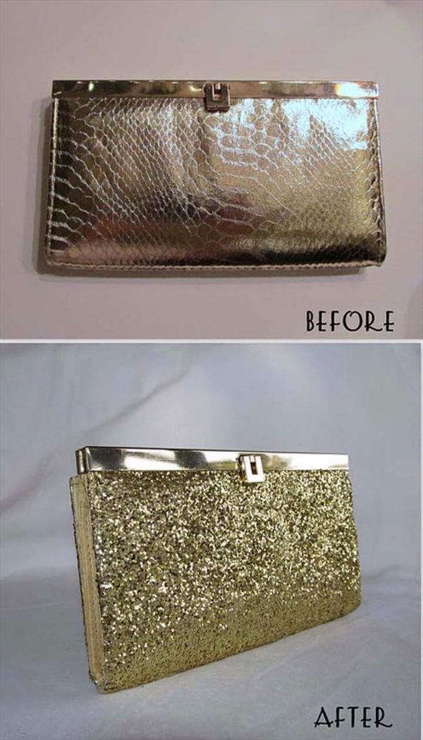 Diy Glitter Purse, Sparkles Glitter, Glitter Shoes, Sparkle Shoes, Glitter Projects, Diy Clutch, Gold Clutch, Handmade Clutch, Diy Clutch, Diy Purse, Creative Crafts, Fun Crafts, Diy Bags, Diy Tutorial, Diy Fashion, Diy Clothes, Jewelry Crafts, Gold Diy, Diy Bags, Diy Clothes, Clutch Bags, Diy Clutch, Envelope Clutch, Gold Clutch, Gold Glitter, Glitter Purse, Cool DIY Crafts Made With Glitter – Sparkly, Creative Projects and Ideas for the Bedroom, Clothes, Shoes, Gifts, Wedding and Home Decor | DIY Gold Glitter, Glitter Crafts, Painting Leather, Painted Wine Glasses, Diy Accessories, Cl Shoes, Seattle Fashion, Beauty Tutorials, Spring Fashion, ...