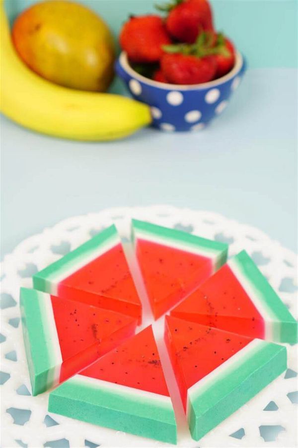 DIY Watermelon Soap