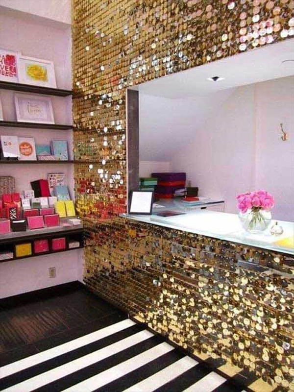 Glamorous Sparkling DIY Decoration Ideas To Beautify Your Decor homesthetics decor, home decor