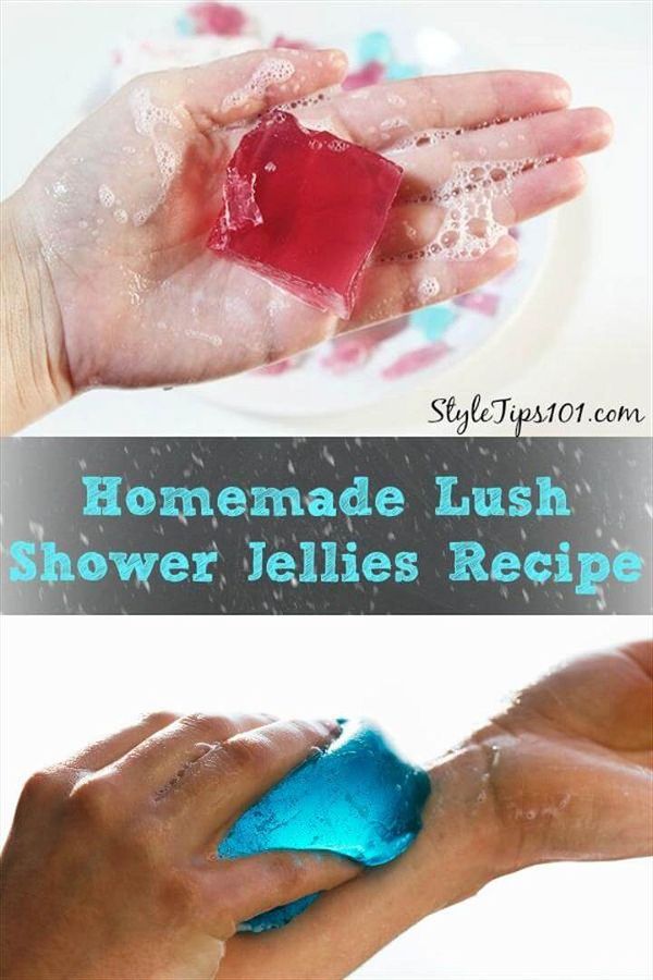DIY Lush Shower Jellies