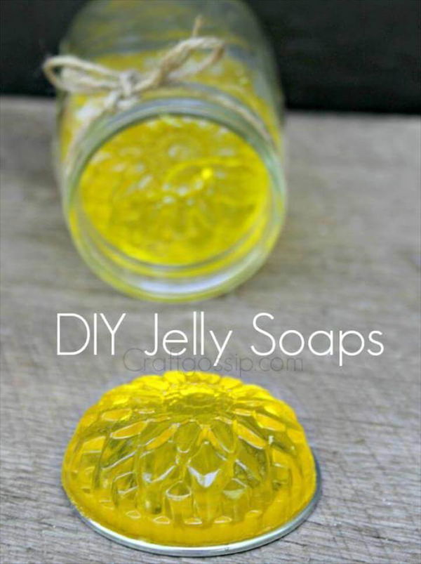 DIY Calming Vegan Organic Jelly Soaps