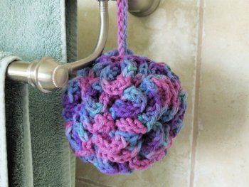 Bath Pouf Free Crochet Pattern