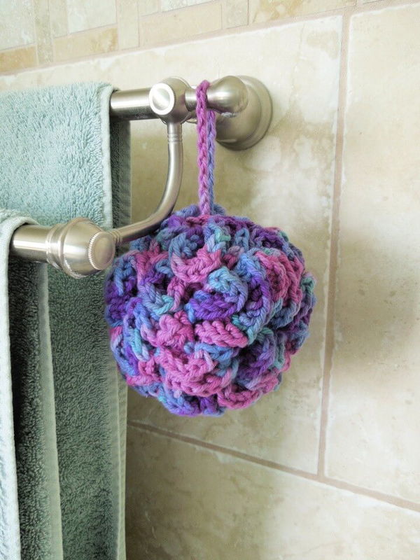 Bath Pouf Free Crochet Pattern