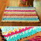 DIY Woven Pom-pom Rope Rug