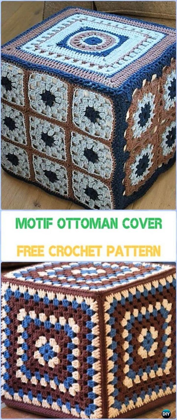 Motif Ottoman Cover