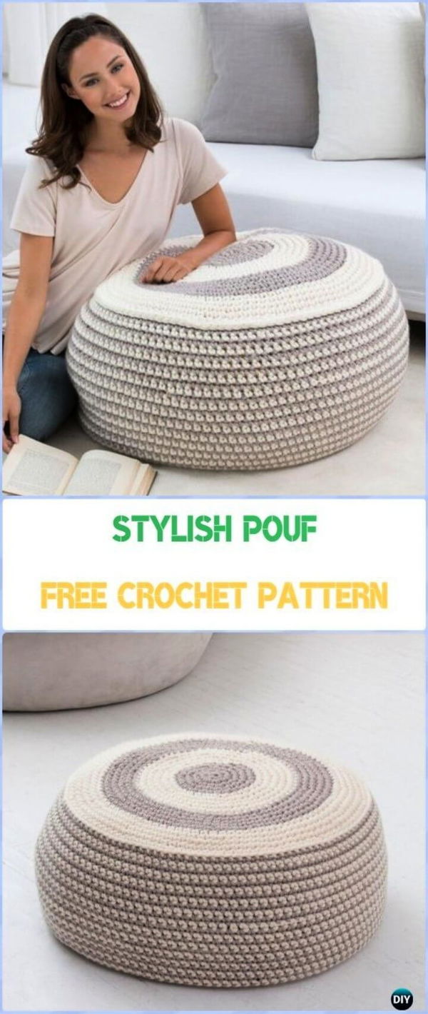 Stylish Pouf