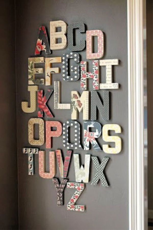 Alphabet Wall