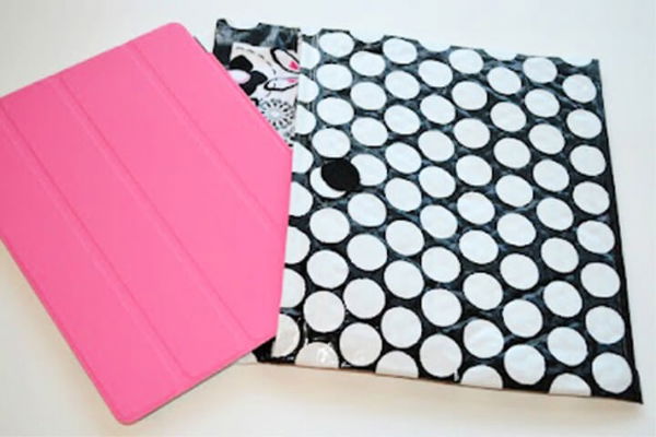 Bubble Wrap Duct Tape iPad Case