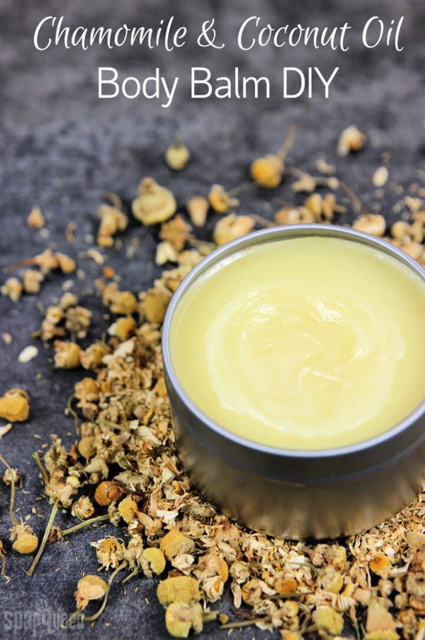 Chamomile & Coconut Oil Body Balm DIY