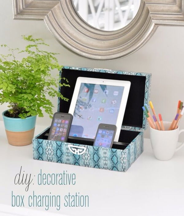 Decorative Box Charging Station