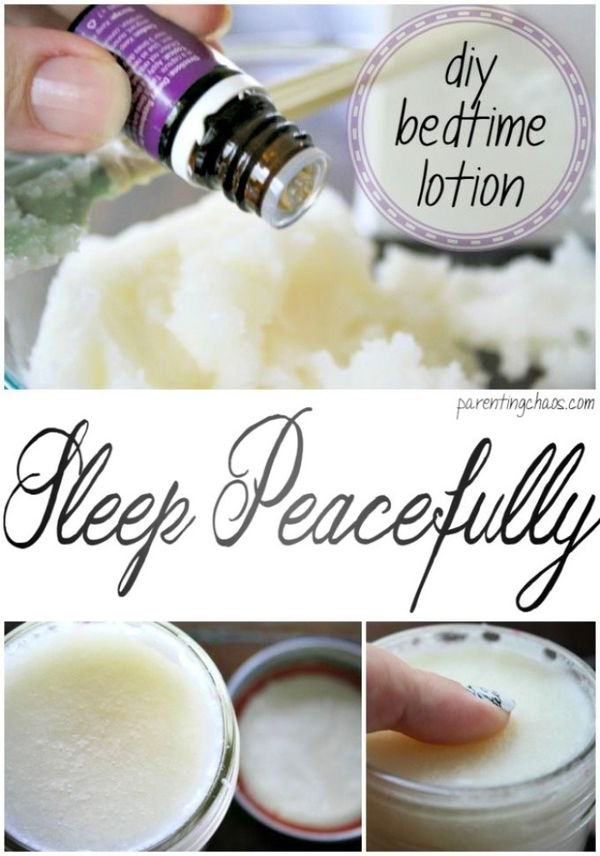 Homemade Bedtime Lotion