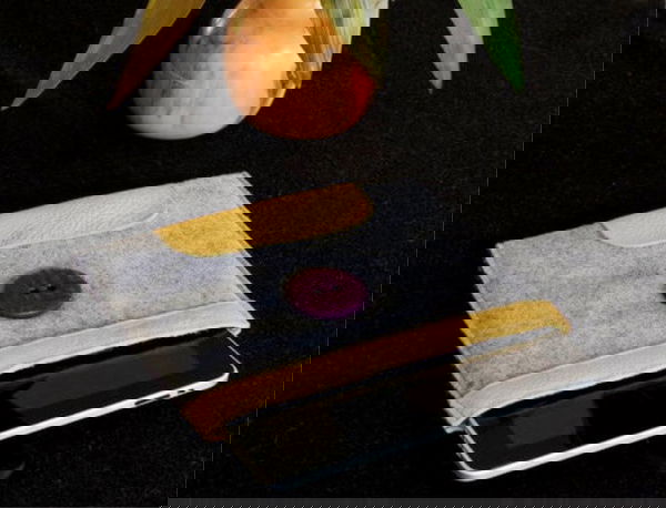 Leather and Felt iPad Case