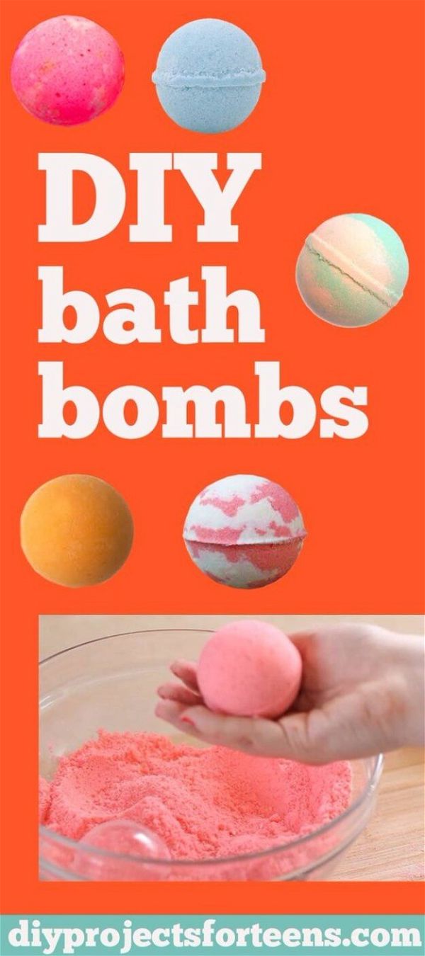 DIY Lush Bath Bombs