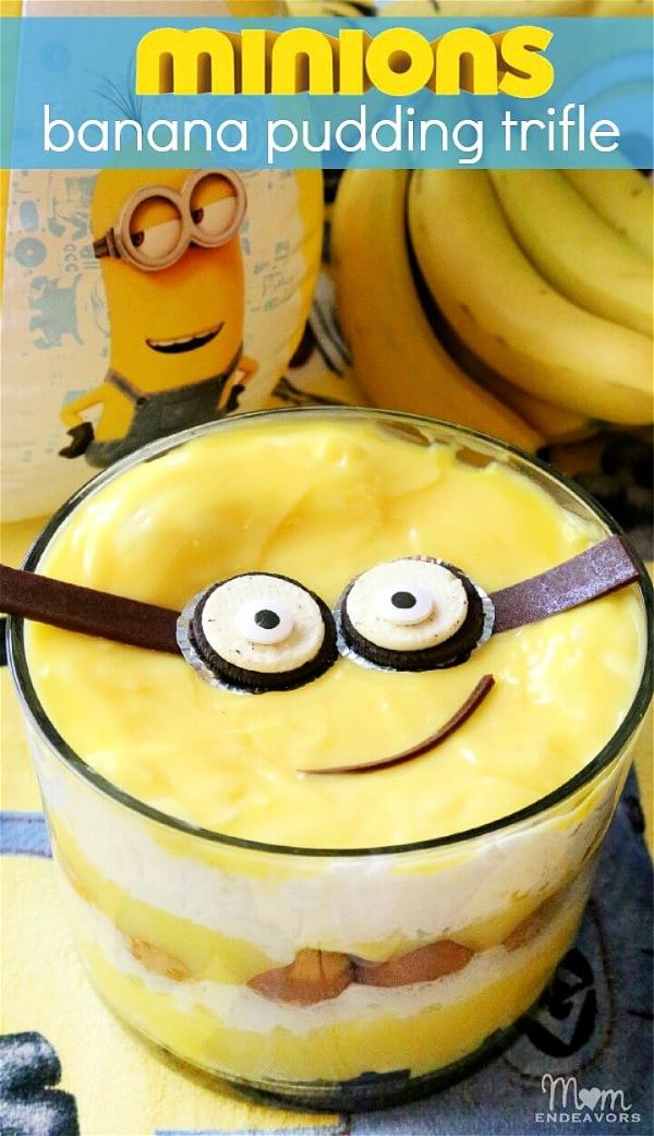minions banana pudding trifle