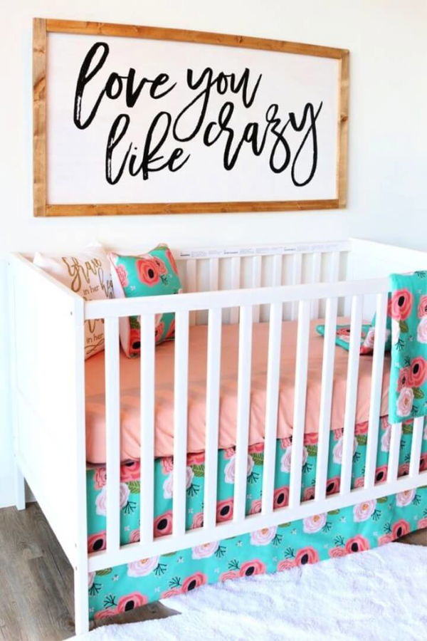 DIY Rustic Nursery Decor