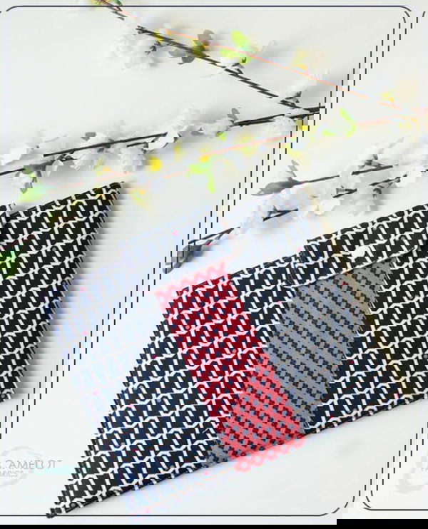 DIY stylish printed fabric tablet case