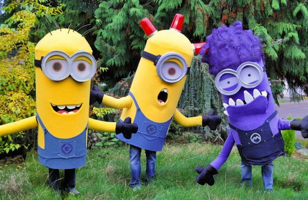 Trio of Minion Costumes