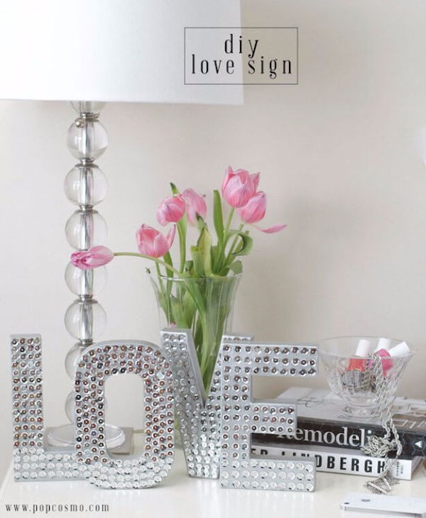 Disco Love Sign