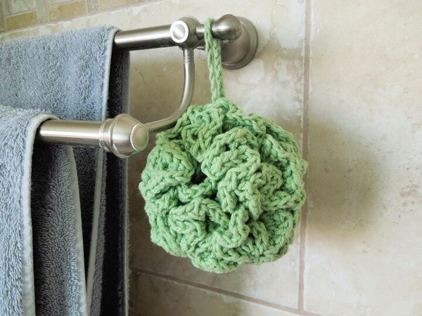 Bath Pouf Free Crochet Pattern