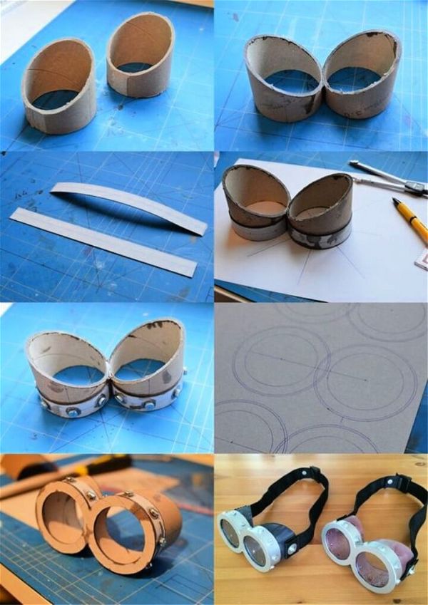 How to make minion goggles / glasses