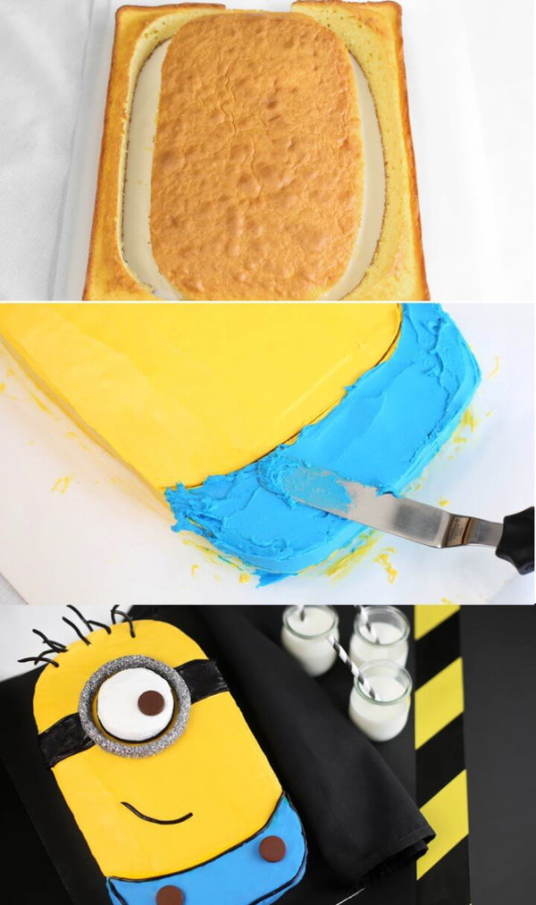 Minion Sheet Cake