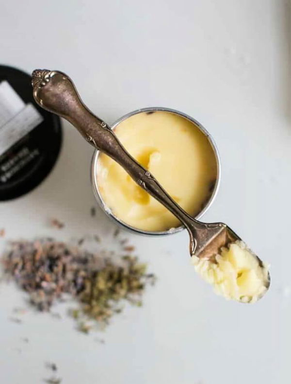 Peppermint + lavender headache balm