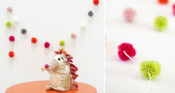 Pom Pom Garlands DIY