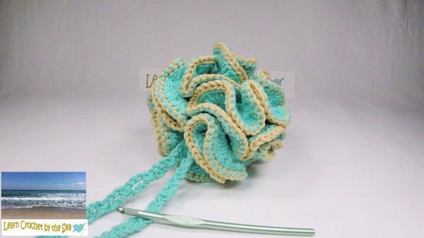 Skein Bath Loofah Pouf Shower Scrubby