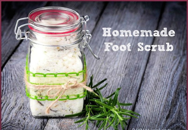 Homemade Foot Scrub Recipe for Soft Summer Feet